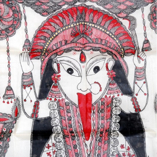 Kali - Madhubani Painting
