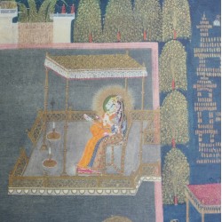 Savant Singh and Bani Thani - Old Kishangarh Prints