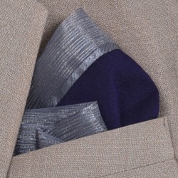 Cotton Net Pocket Square 