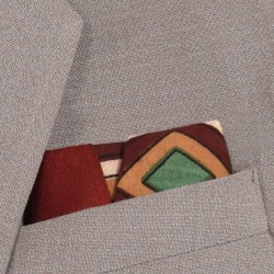 Cotton Silk Pocket Square  Cotton Silk Pocket Square