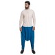 Blue Cotton Stitched Dhoti