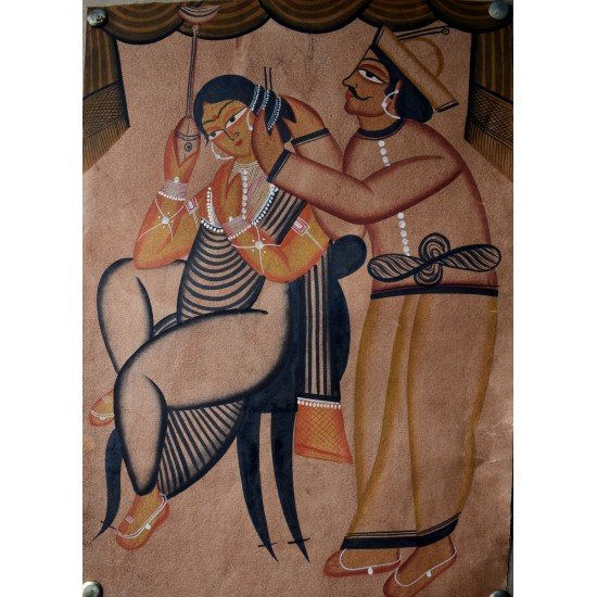 Kalighat Painting - Babu Culture