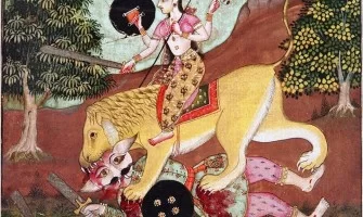 The depiction of Durga in Art