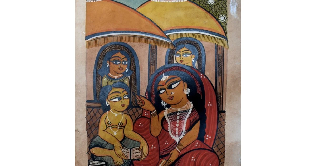 Santhal Tribal Paintings, Kalighat Folk Art, Jadu Patua and more