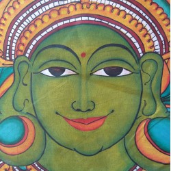 Kerala Mural Paintings - Radha Kerala Mural Paintings - Radha