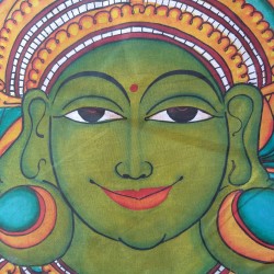 Kerala Mural Paintings - Radha Kerala Mural Paintings - Radha