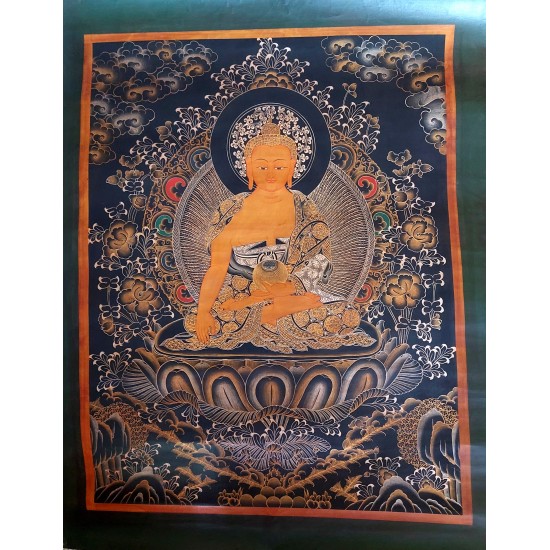 Life of Buddha - Thangka Painting