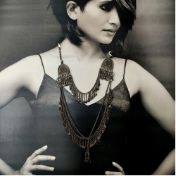 Antique Pashhtun Lapel Holder refashioned into a neckpiece 