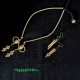 Tribal Brass Necklace and Earring