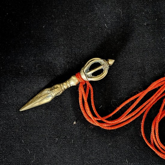 Brass Vajrayana Pendant - Small