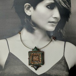 Antique Ghau Prayerbox Pendant Antique Ghau Prayerbox Pendant