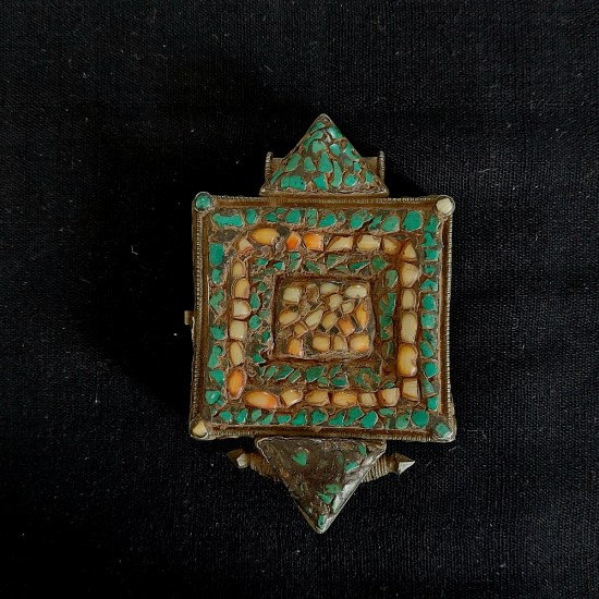 Antique Ghau Prayerbox Pendant