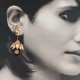 Padma - Brass Earring