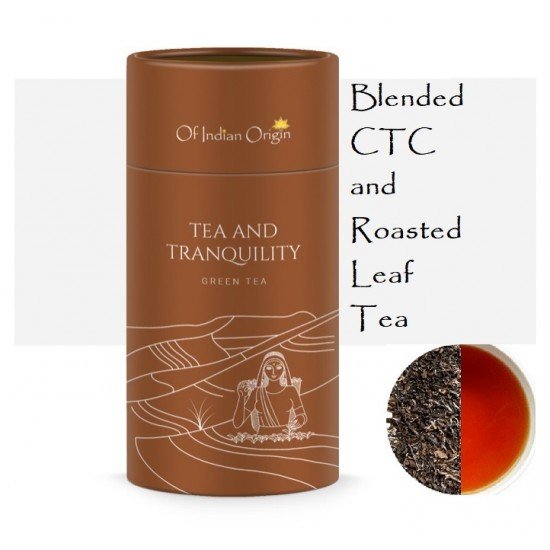 Blended CTC and Roasted Leaf Tea