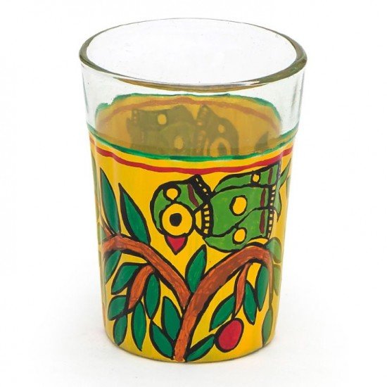 Handpainted Tea Glasses - Set of 6