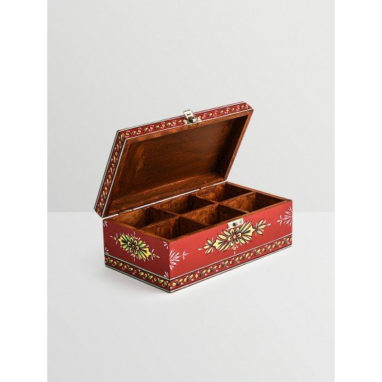 Handpainted Tea Bag or Spice Box 