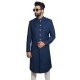 Navy Blue Italian Soft Twill Sherwani