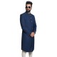 Navy Blue Italian Soft Twill Sherwani