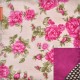 Art Silk Floral Pocket Square 