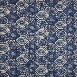 Cotton Block Printed Pocket Square 