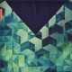 Cotton Geometric Pocket Square 