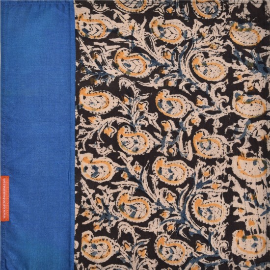 Cotton Silk Kalamkari Pocket Square 