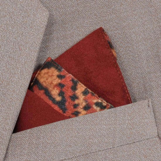 Cotton Silk Pocket Square 