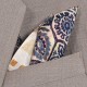 Silk Checkered Pocket Square 