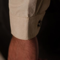 Fawn Cotton Epaulet Shirt Fawn Cotton Epaulet Shirt