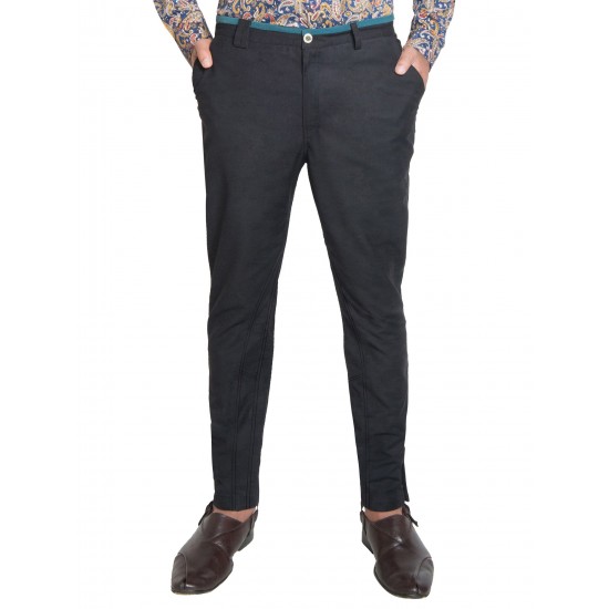 Black Wrinkle Free - Slim Club Trouser