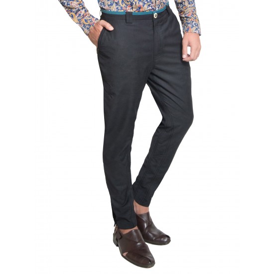 Black Wrinkle Free - Slim Club Trouser